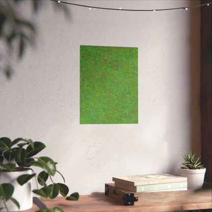 Circuit Board Art Print - Multi-color - Tech- Vertical Poster - Modern Wall Art