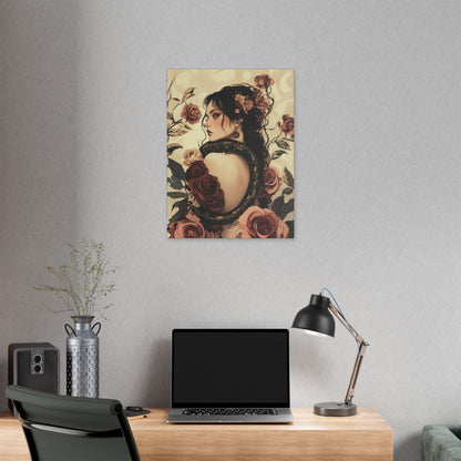 Never Look Back - Secret Garden Series - Fine Art Print on Canvas