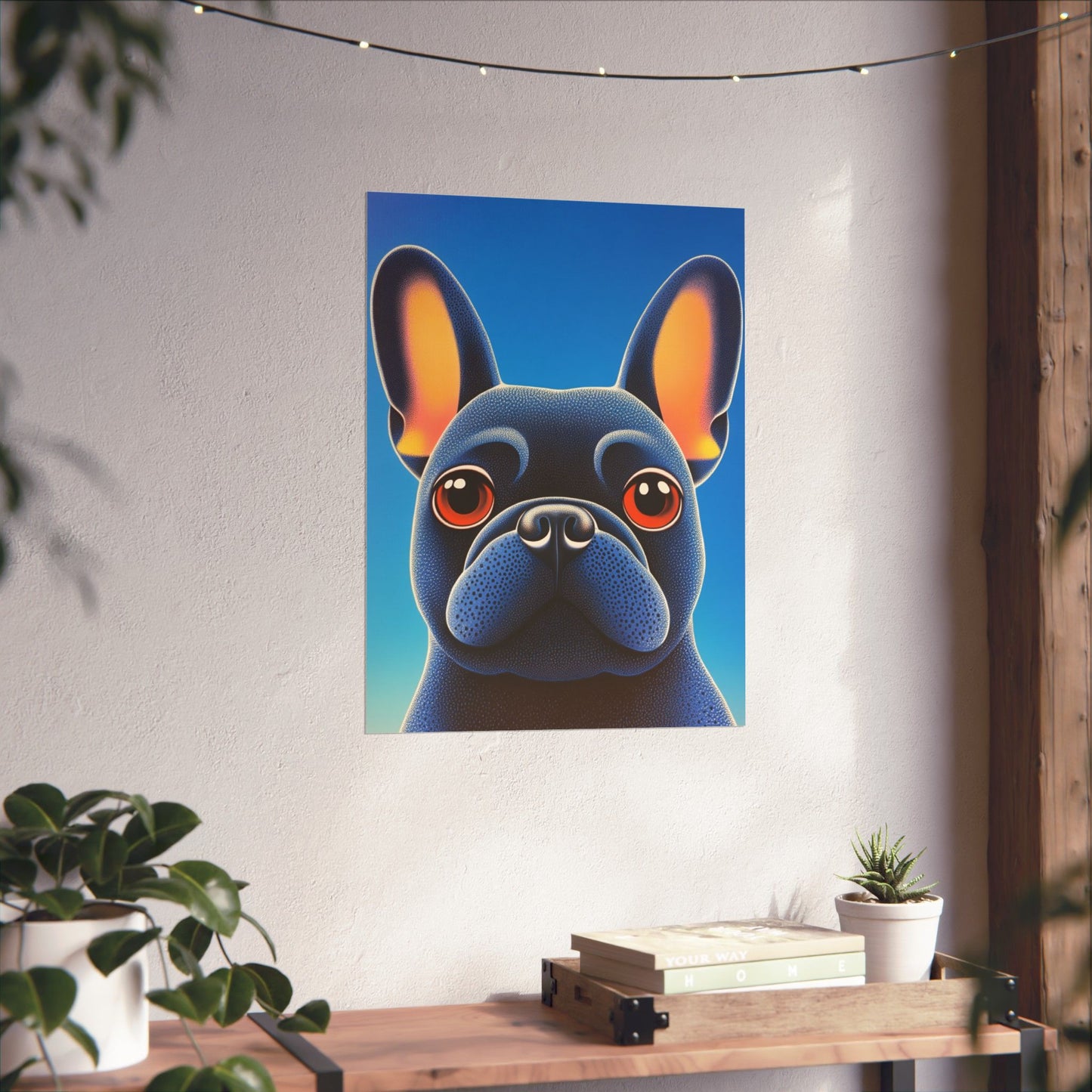 French Bulldog Whimsical Fine Art Print