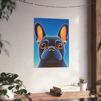 French Bulldog Whimsical Fine Art Print