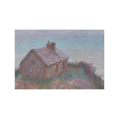 The Customs House at Varengeville - Monet Fine Art Poster