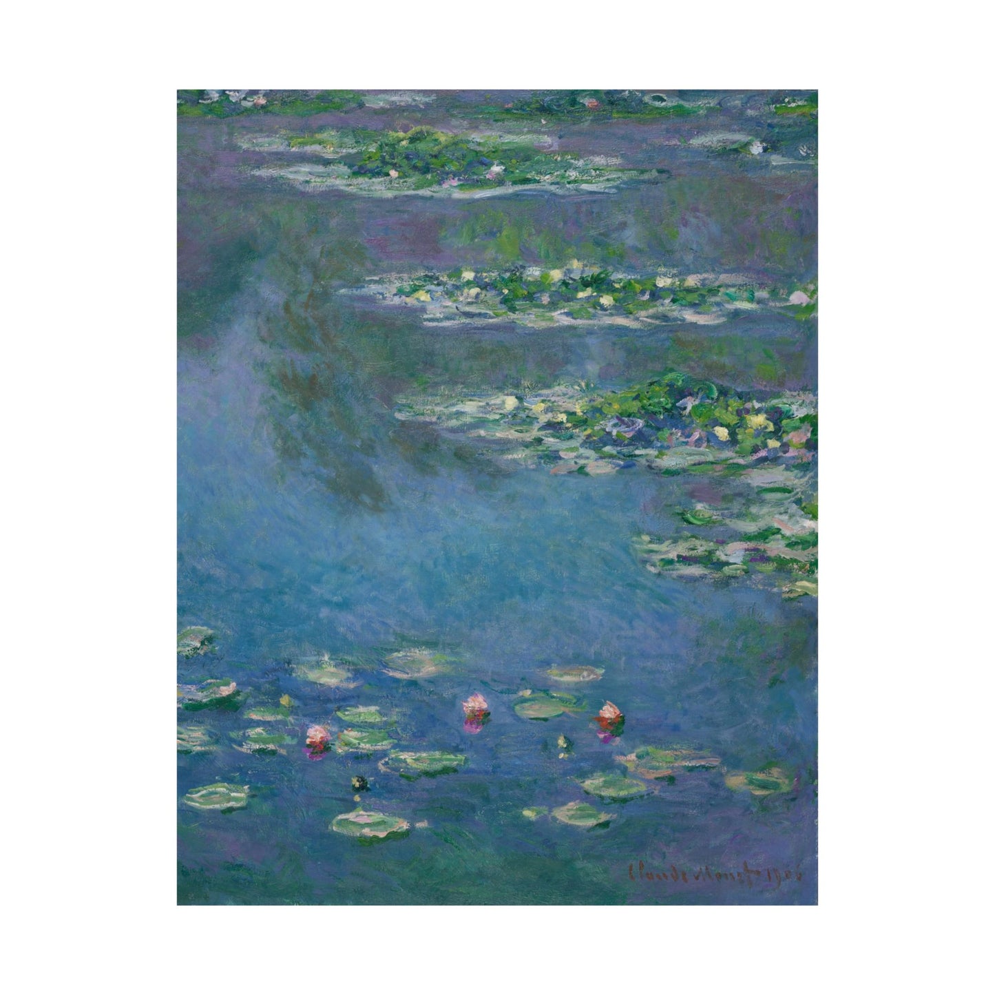 Claude Monet - Water Lilies Fine Art Print