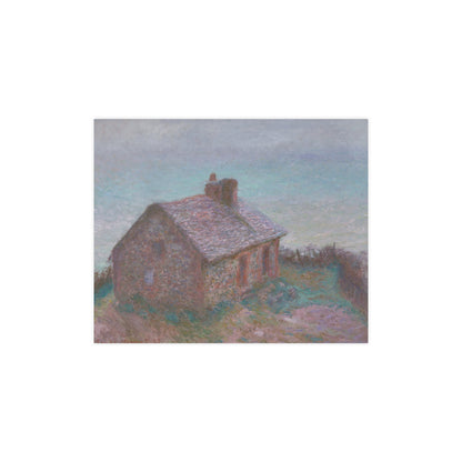 The Customs House at Varengeville - Monet Fine Art Poster