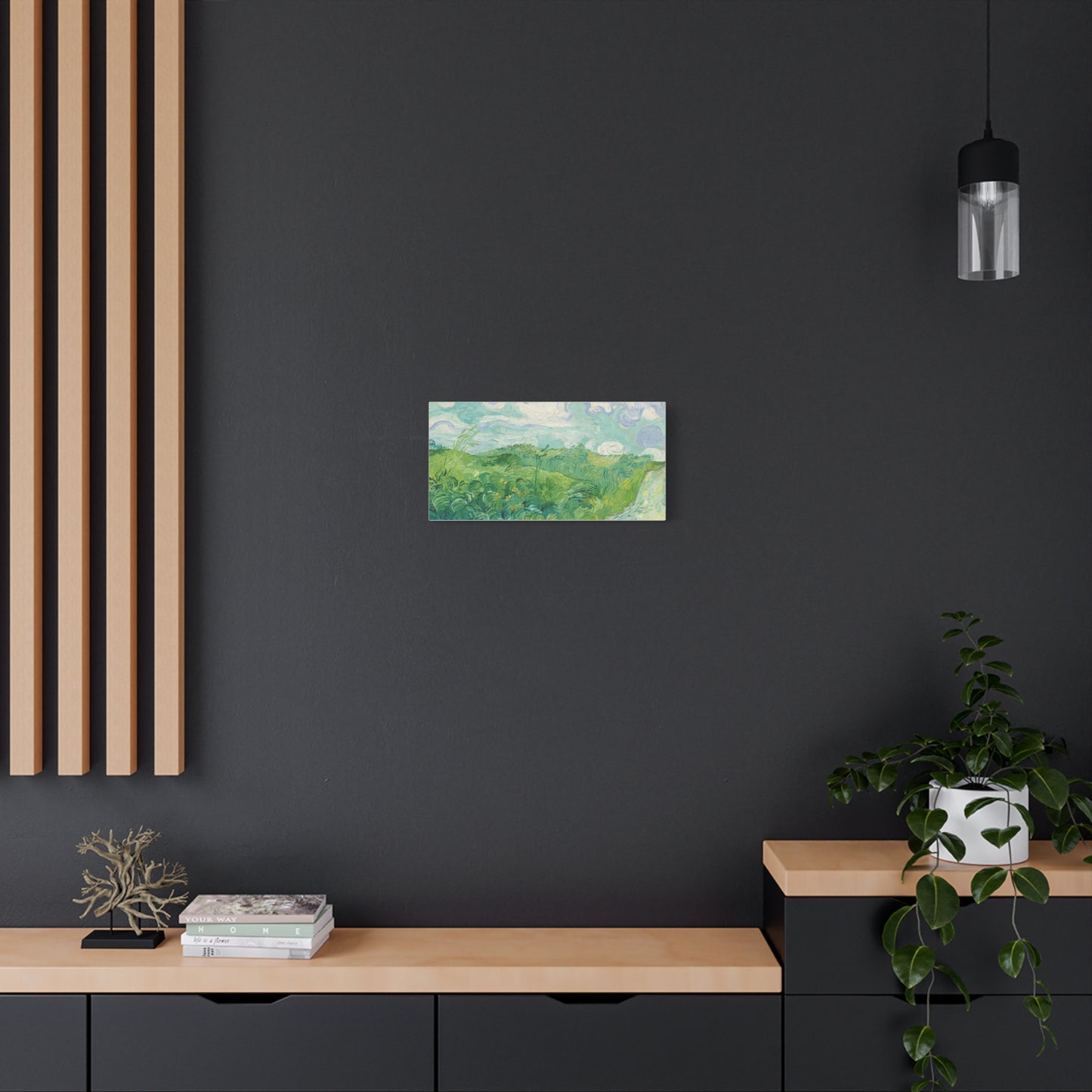 Vincent van Gogh - Green Wheat Fields Fine Art Canvas Print