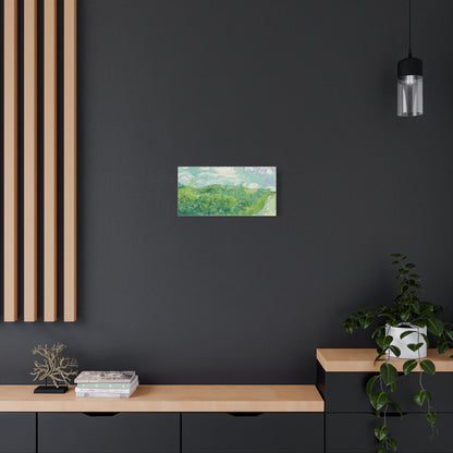 Vincent van Gogh - Green Wheat Fields Fine Art Canvas Print