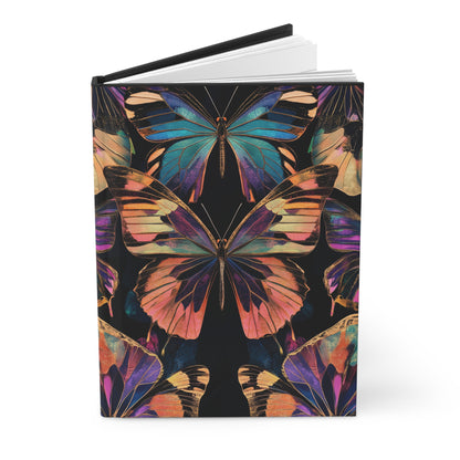 Prismatic Butterfly Art Print Hardcover Journal