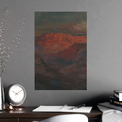 Grand Canyon Afterglow - American West Fine Art Poster