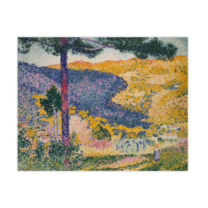 Valley with Fir Shade on the Mountain - Museum Collection - Fine Art Poster