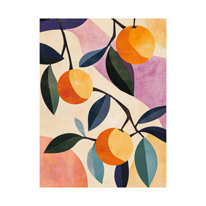 Orange Delight Botanical Fine Art Print