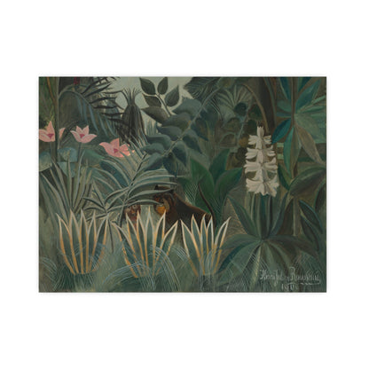 The Equatorial Jungle - Rousseau Tropical Fine Art Poster