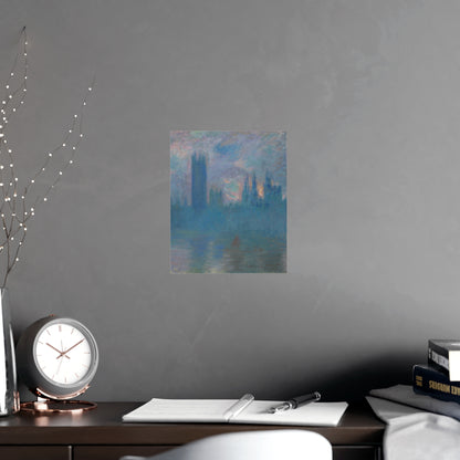 Houses of Parliament London - Monet Fine Art Poster