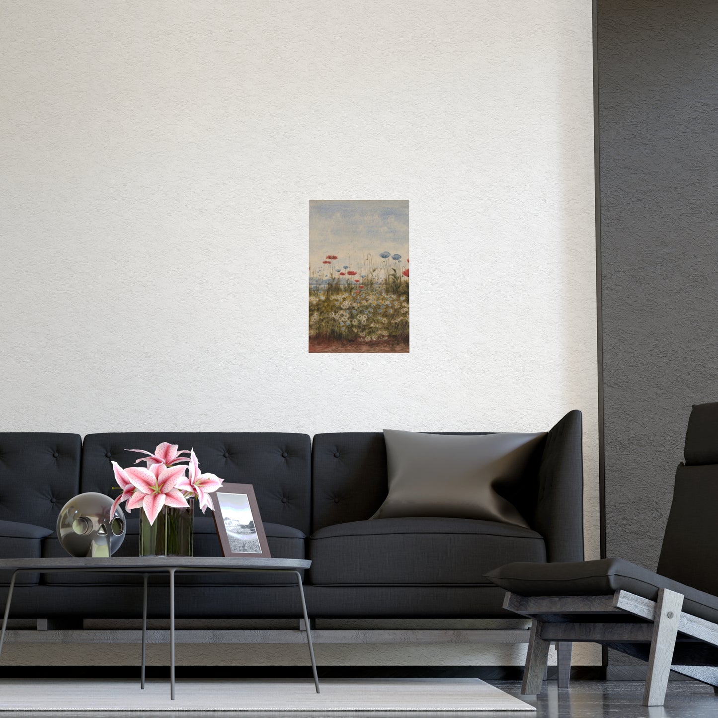 Wildflower Scene - Museum Collection - Fine Art Poster