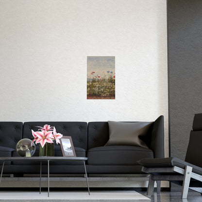 Wildflower Scene - Museum Collection - Fine Art Poster