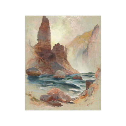 Tower Falls Yellowstone - American West Fine Art Poster
