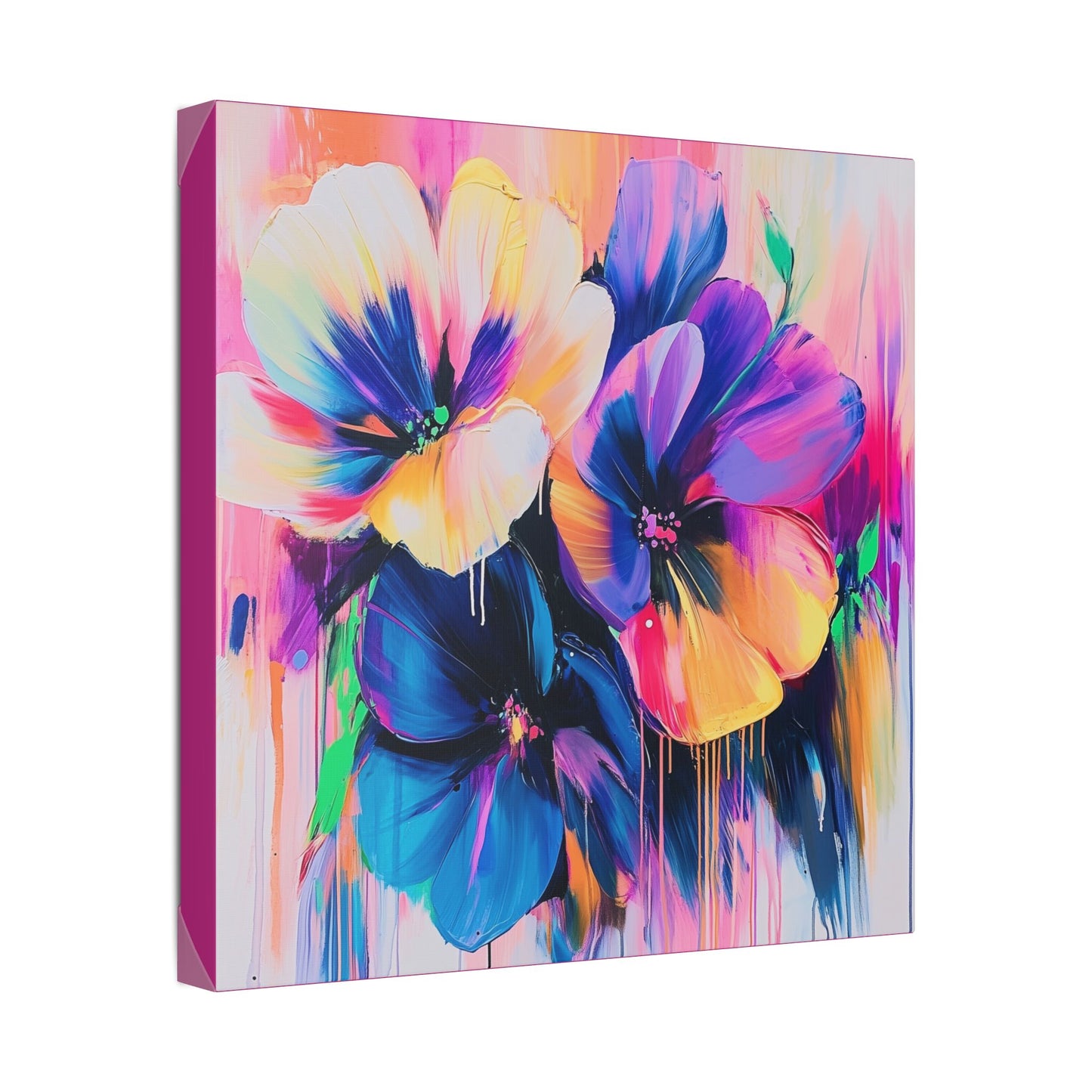 Color Blooms - Delight in Nature Series - Fine Art Print on Canvas