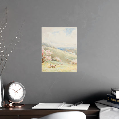 Spring - Seasonal Landscape Fine Art Poster