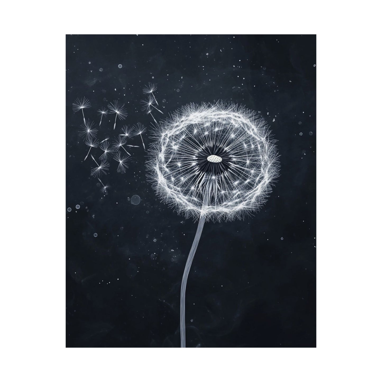 Just Dandy Dandelion Inspirational Fine Art Print