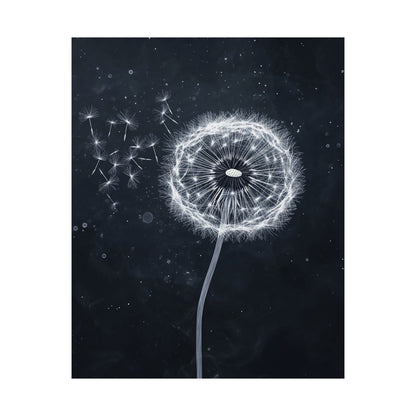 Just Dandy Dandelion Inspirational Fine Art Print