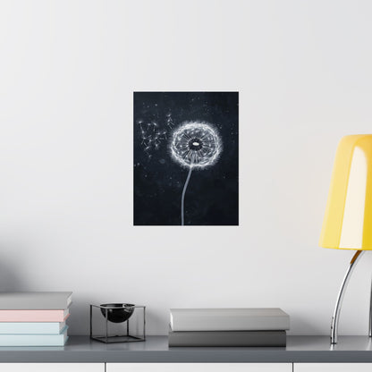 Just Dandy Dandelion Inspirational Fine Art Print