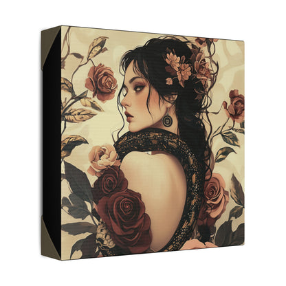 Never Look Back - Secret Garden Series - Fine Art Print on Canvas