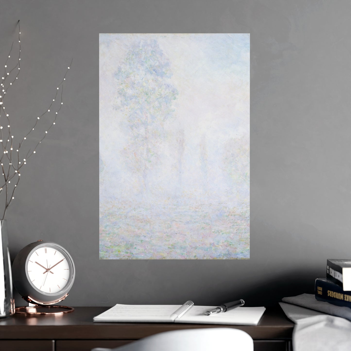 Morning Haze - Monet - Masterworks - Atmospheric Landscape Fine Art Poster