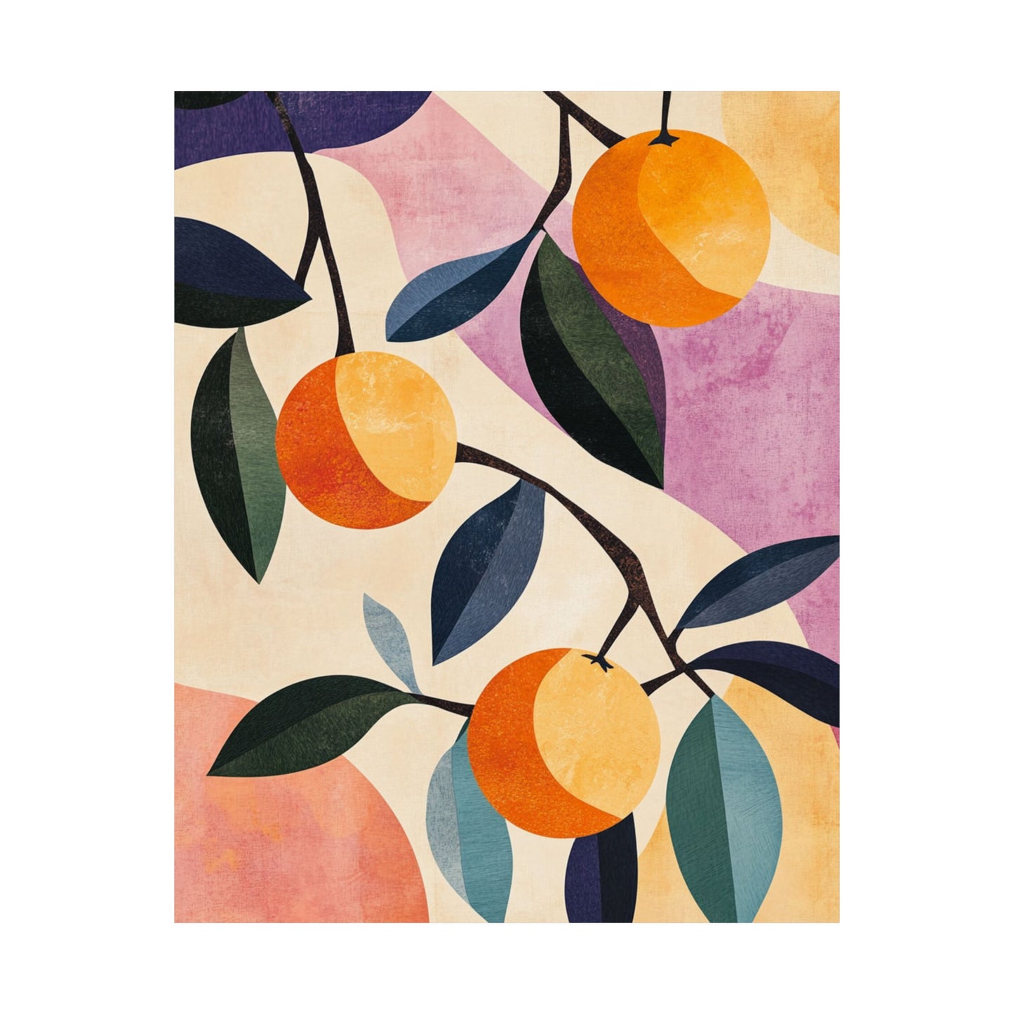 Orange Delight Botanical Fine Art Print