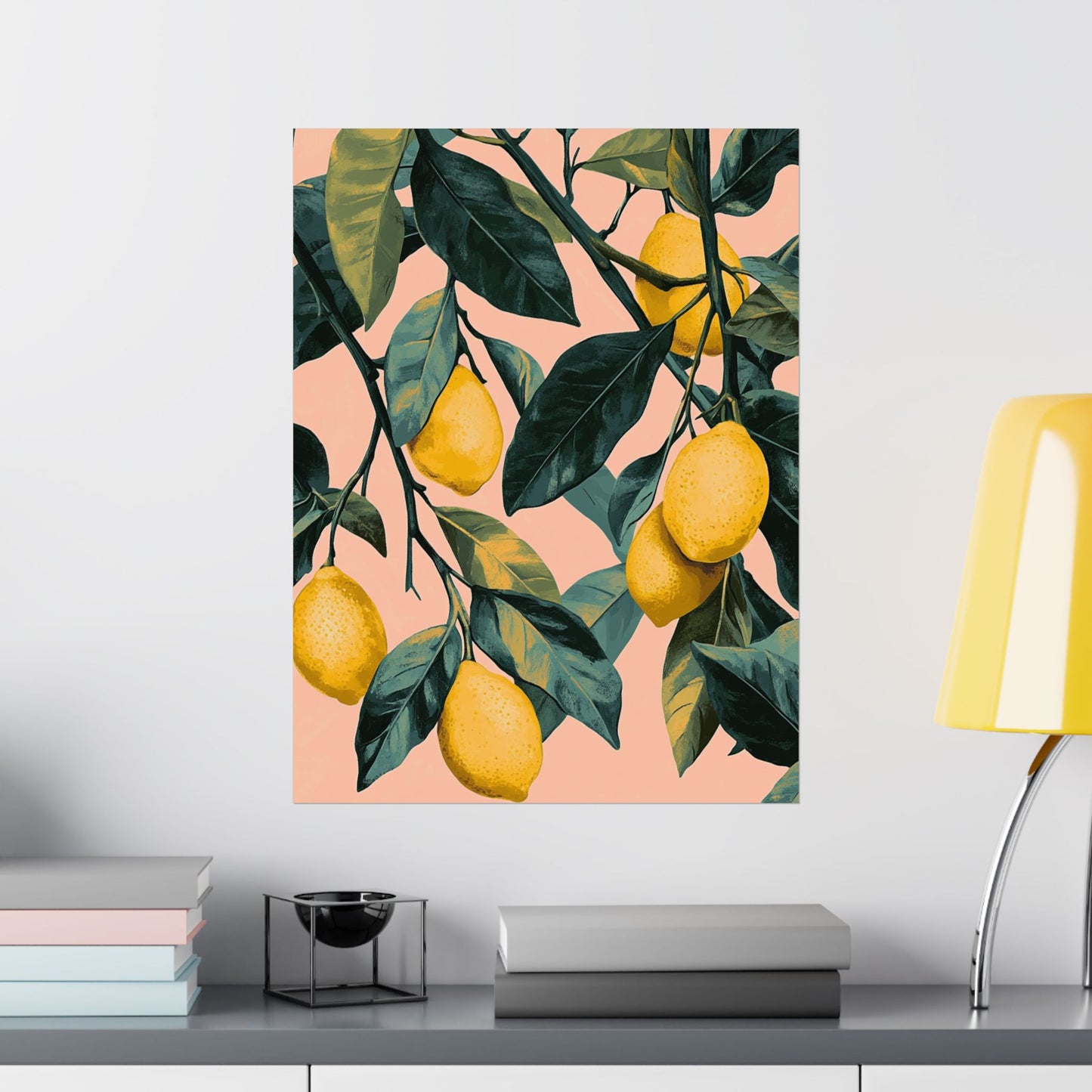 Lovely Lemons Botanical Fine Art Print