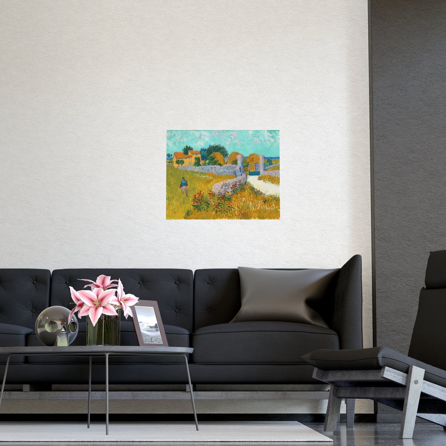 Farmhouse in Provence - Van Gogh Fine Art Poster