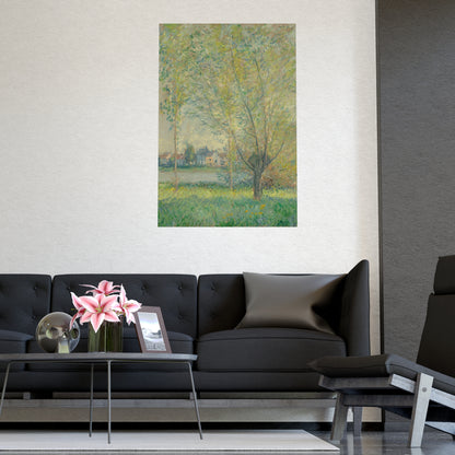 The Willows - Peaceful Landscape Fine Art Poster