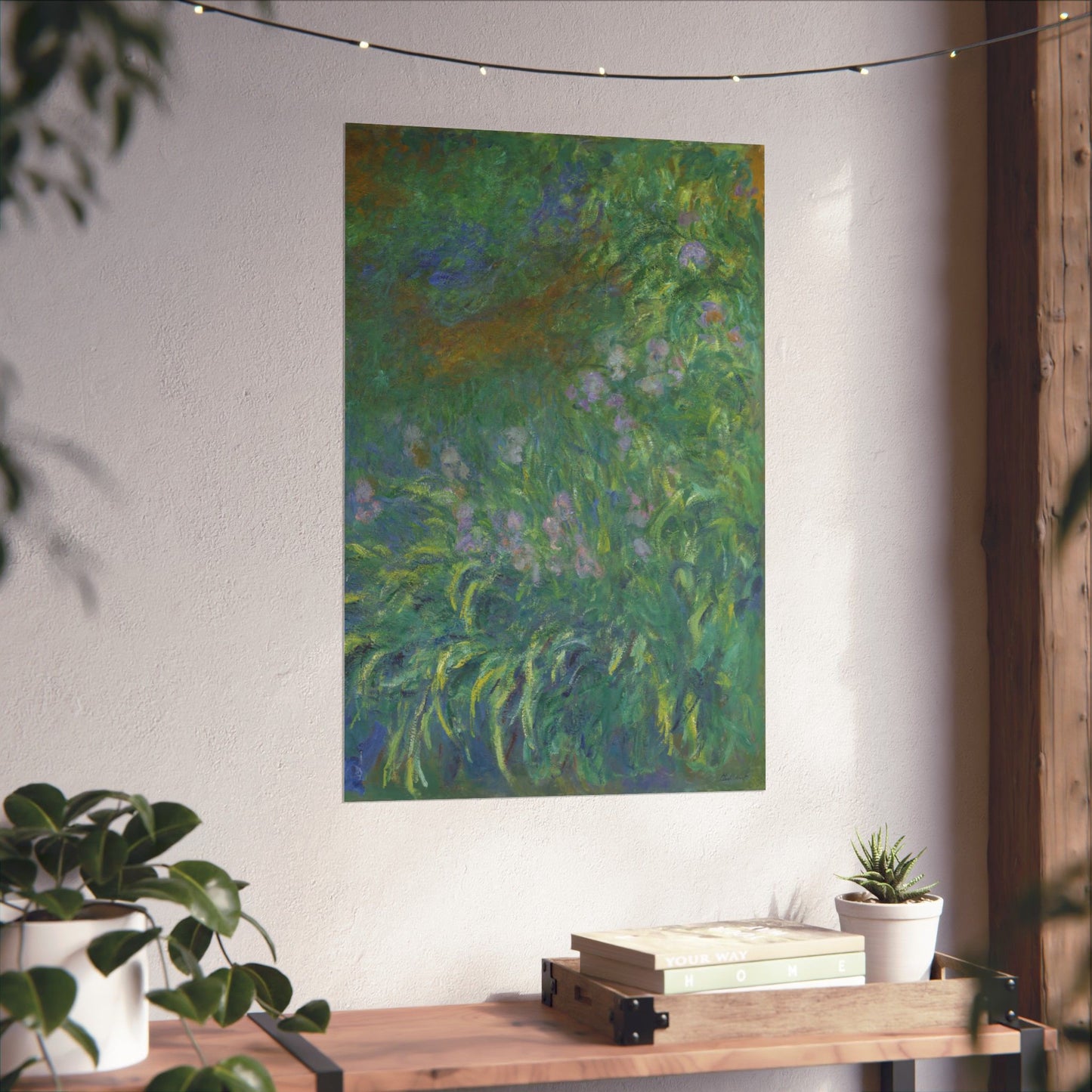 Claude Monet - Irises Botanical Fine Art Print
