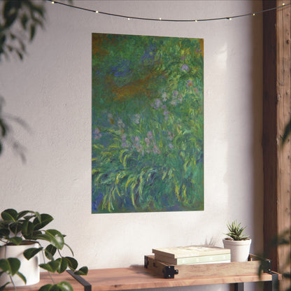 Claude Monet - Irises Botanical Fine Art Print