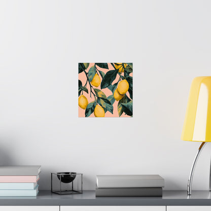 Lovely Lemons Botanical Fine Art Print