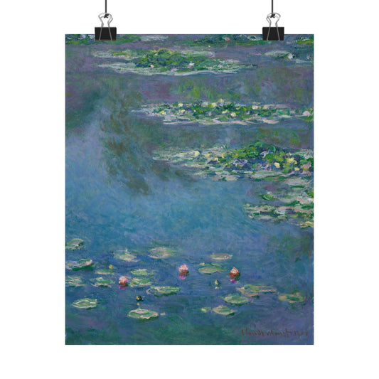 Claude Monet - Water Lilies Fine Art Print
