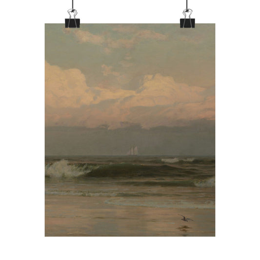 August Moon Ocean Seascape Fine Art Print