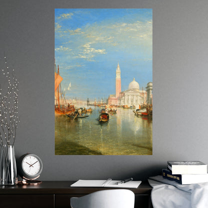 Venice Dogana and San Giorgio Maggiore - Turner Fine Art Poster