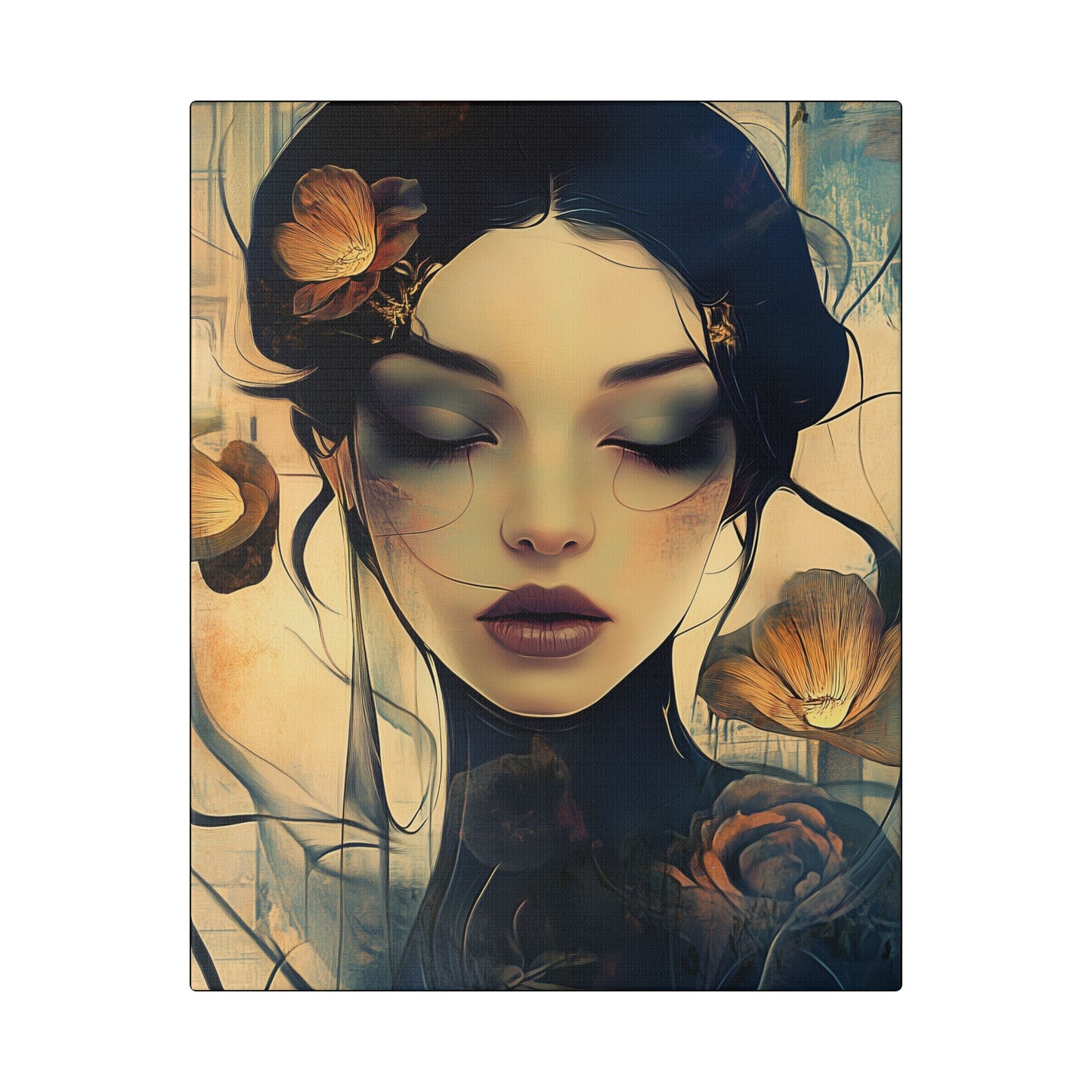Up in Smoke - Secret Garden Series - Fine Art Print on Canvas