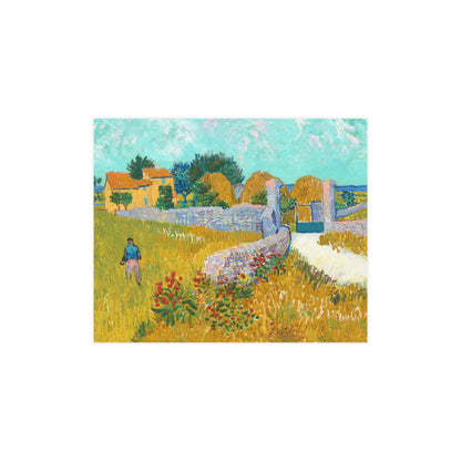 Farmhouse in Provence - Van Gogh Fine Art Poster