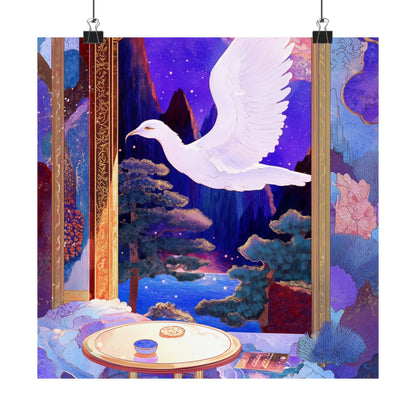 Into the Mystic Dove Messenger Fine Art Print