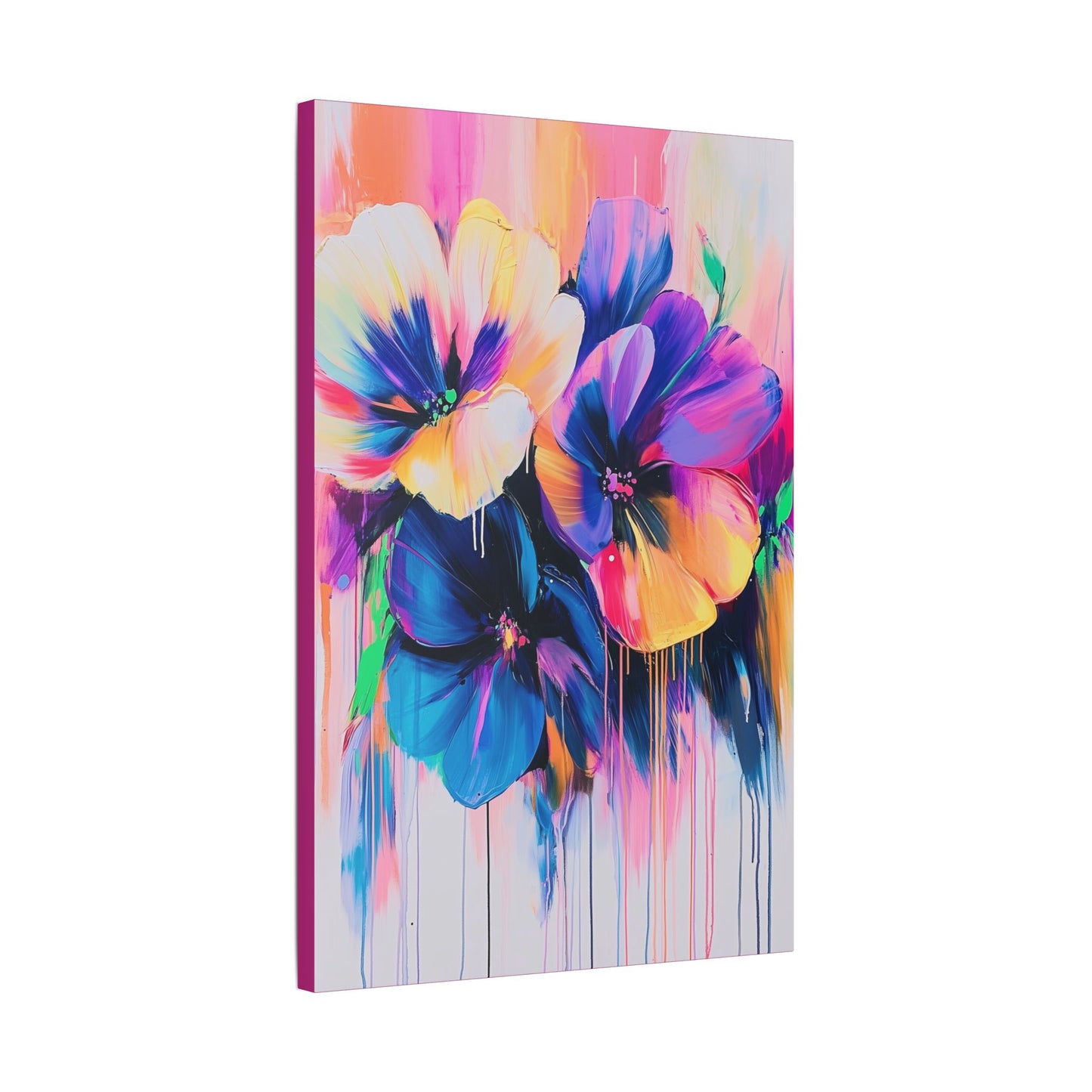 Color Blooms - Delight in Nature Series - Fine Art Print on Canvas