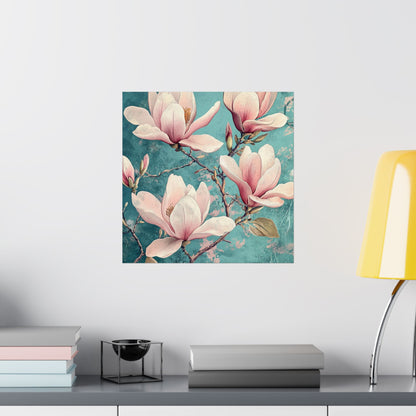 Blossoming Branches Pink Fine Art Print