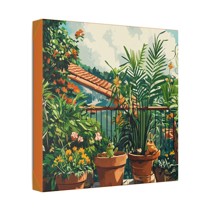 Room with a View - Let's Stay on Vacay Series- Fine Art Print on Canvas