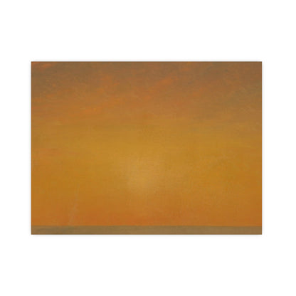 John Frederick Kensett : Sunset on the Sea (1872) - Museum Collection - Fine Art Print