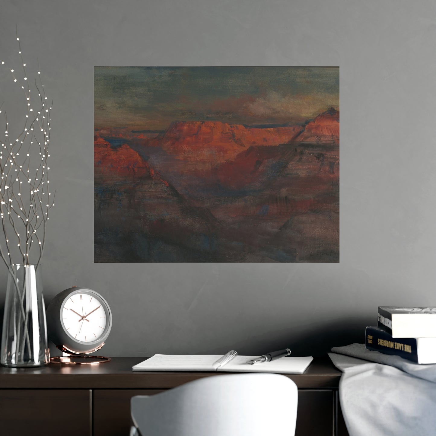Grand Canyon Afterglow - American West Fine Art Poster