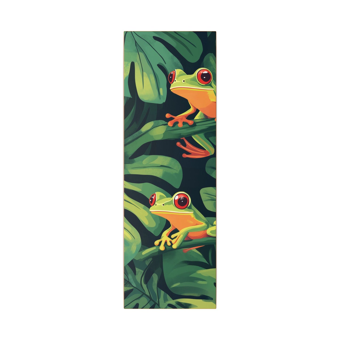 Tree Frog Trio - Garden Friends Series - Fine Art Print on Canvas