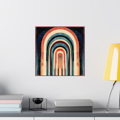 Doors of Perception Fine Art Print - Arches 11:11 - Bauhaus - Bohemian Wall Art - Modern Art - Matte Vertical Poster