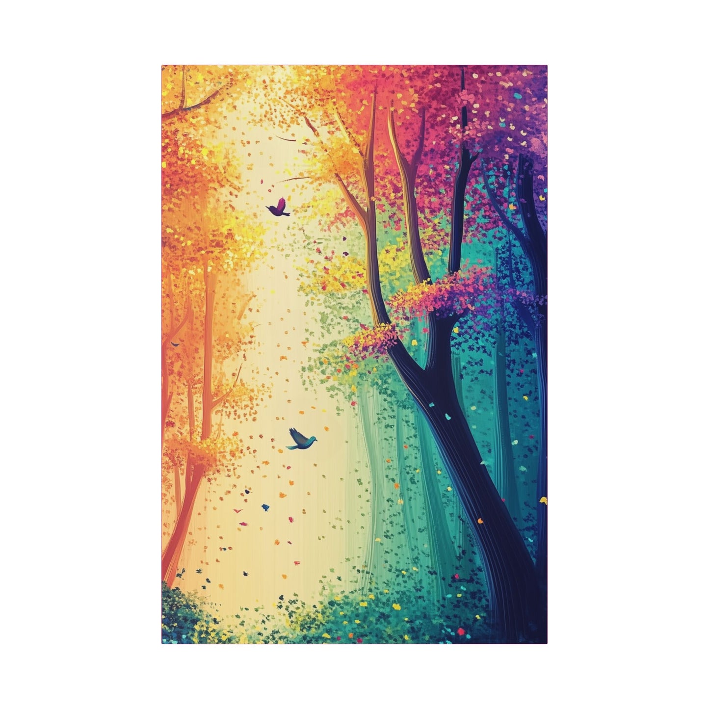 Enchanted Forest - Delight in Nature Series - Fine Art Print on Canvas