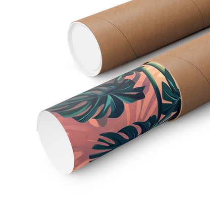 Tropical Monstera Botanical Fine Art Print