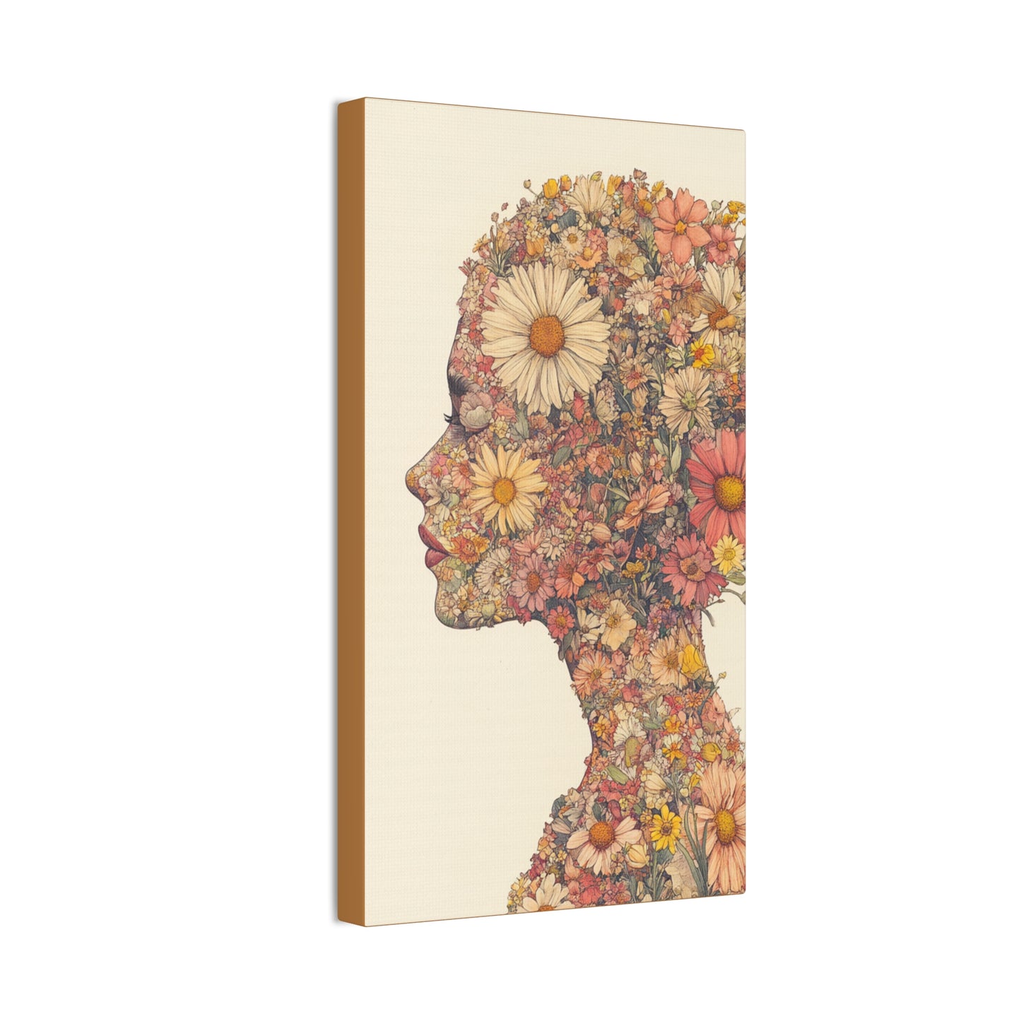 And So She Grew on Canvas