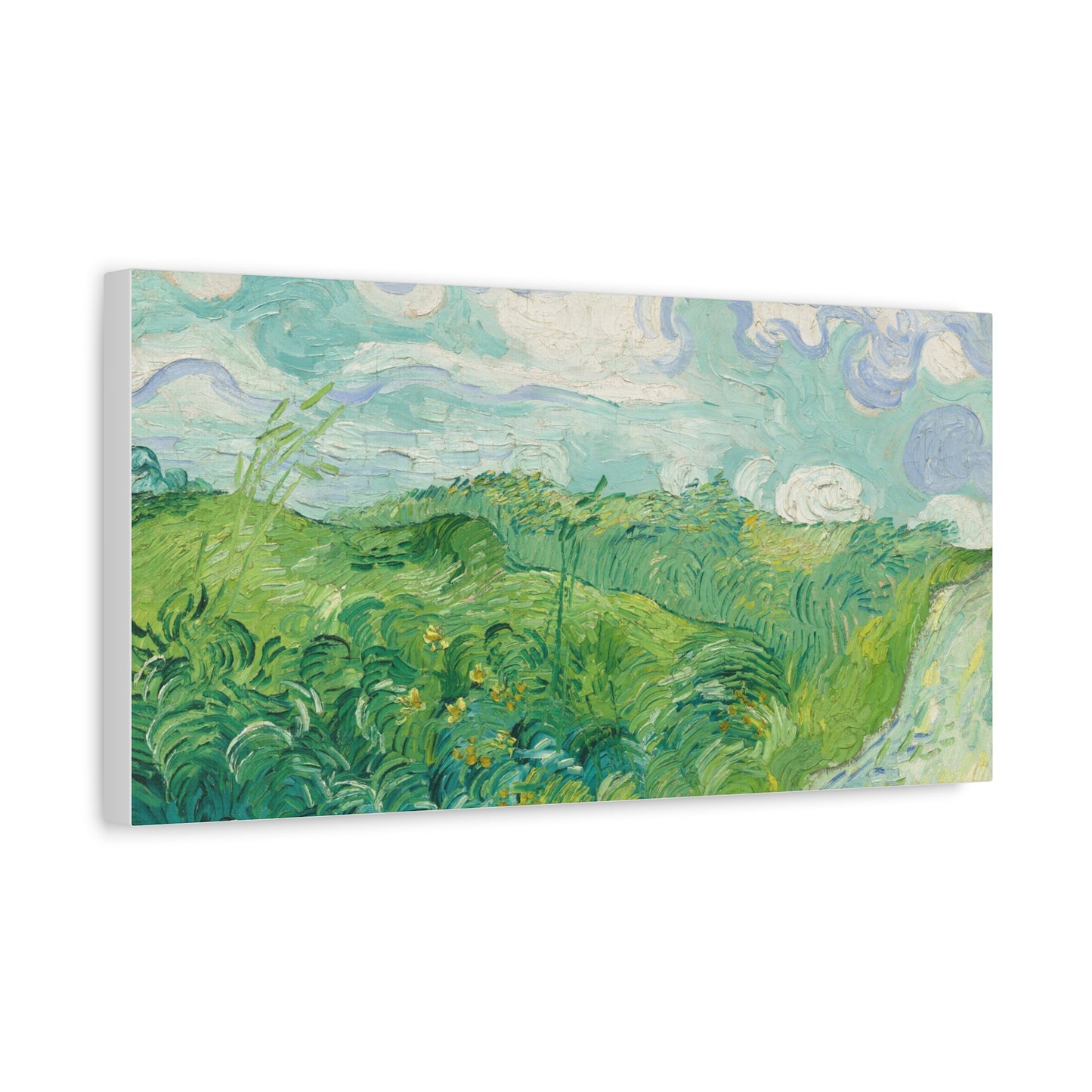 Vincent van Gogh - Green Wheat Fields Fine Art Canvas Print
