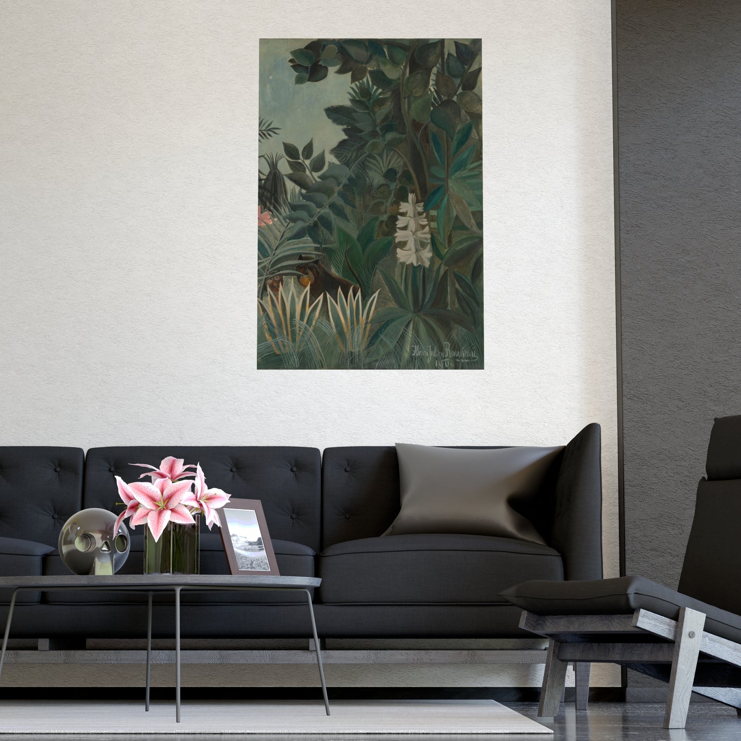 The Equatorial Jungle - Rousseau Tropical Fine Art Poster